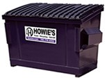 Howie's Commercial Trash Receptacle